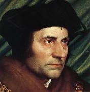 Hans holbein the younger Details of Sir thomas more oil painting